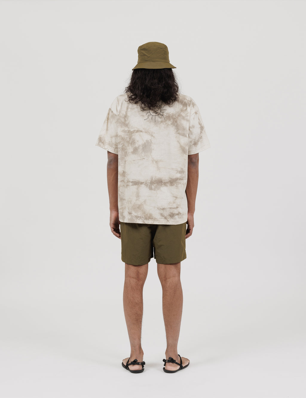 Desa Potato Head Short Sleeve T-Shirt (White x Light Grey)
