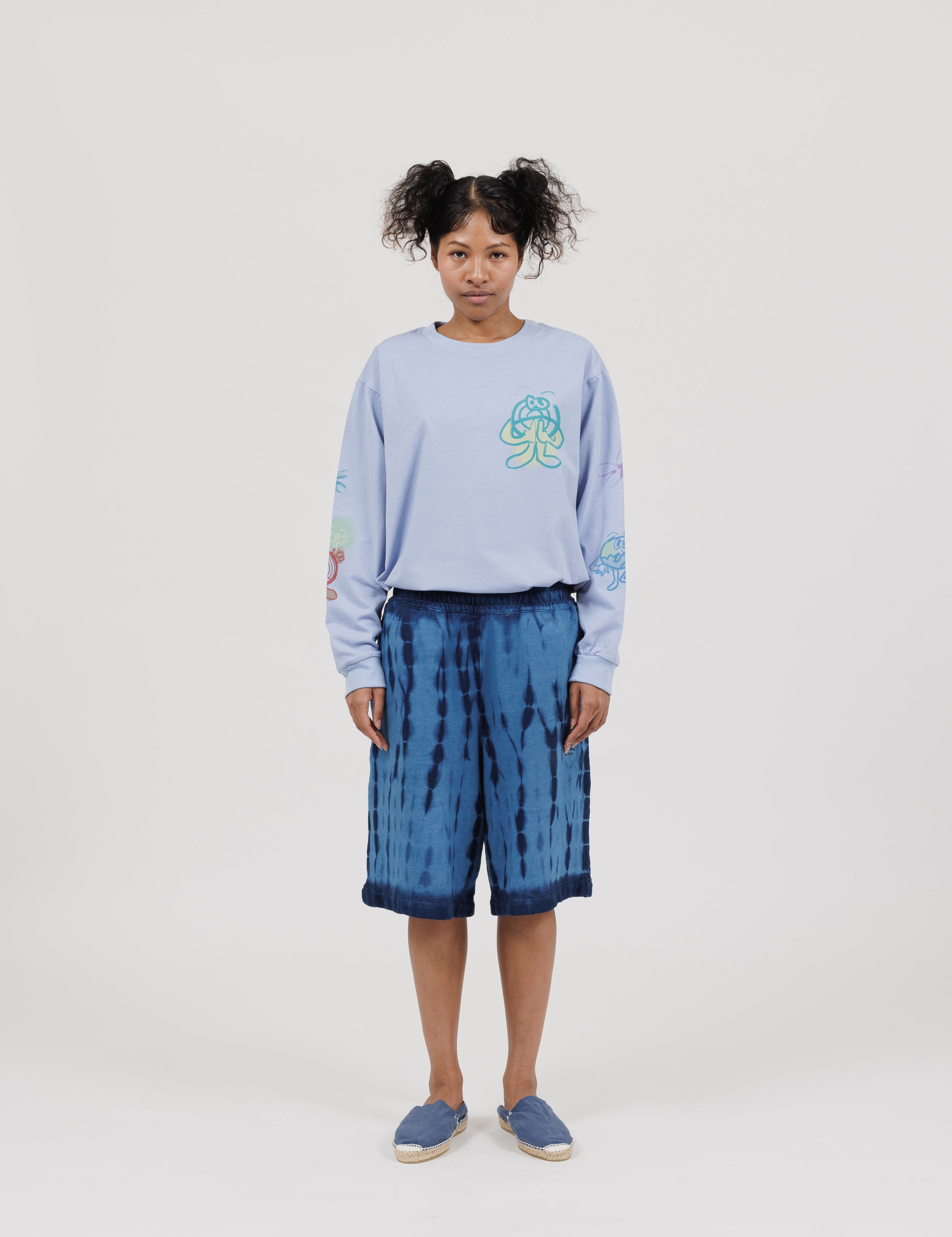 Eco Friends-Bli Made Long Sleeve T-Shirts (Watery)