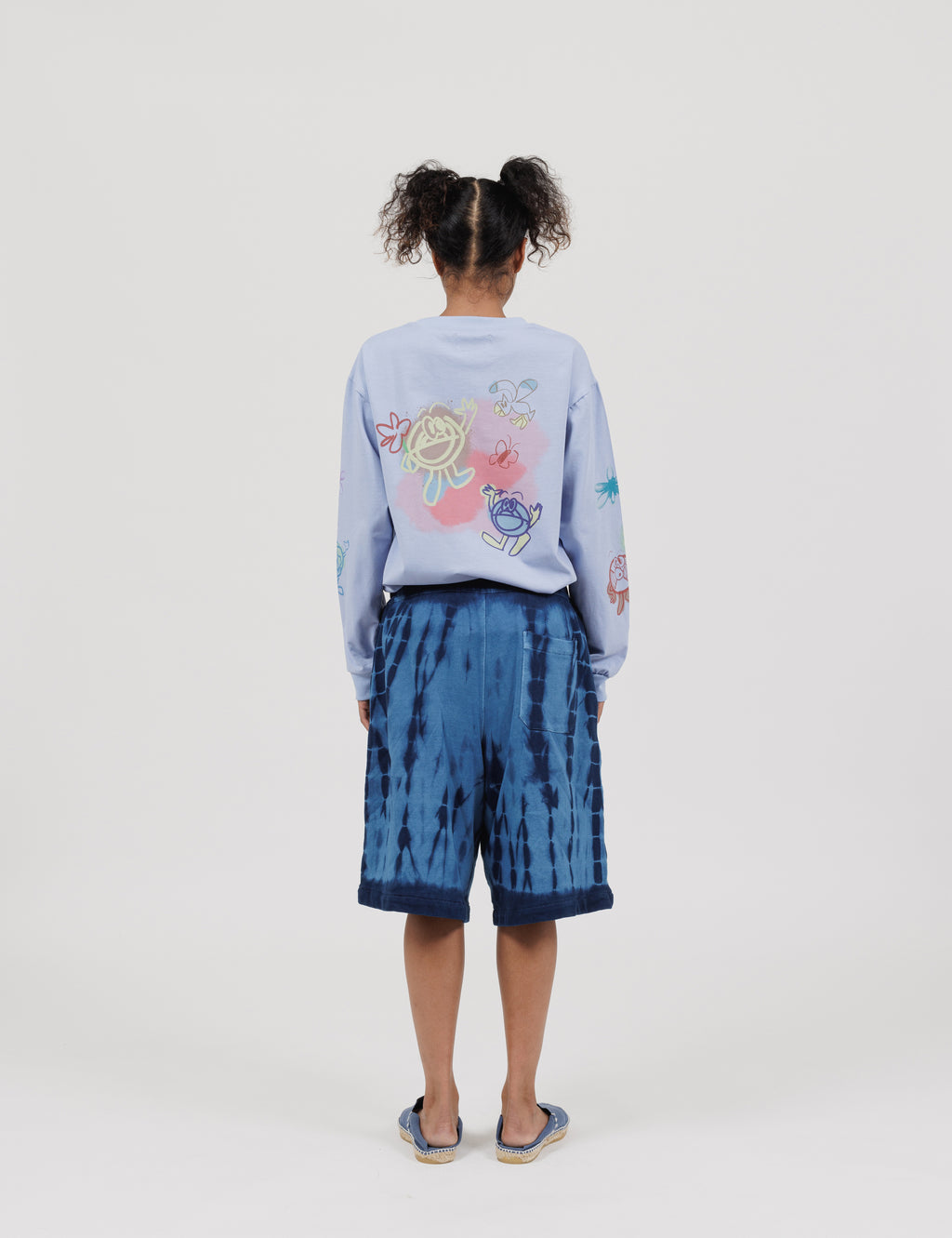 Eco Friends-Bli Made Long Sleeve T-Shirts (Watery)