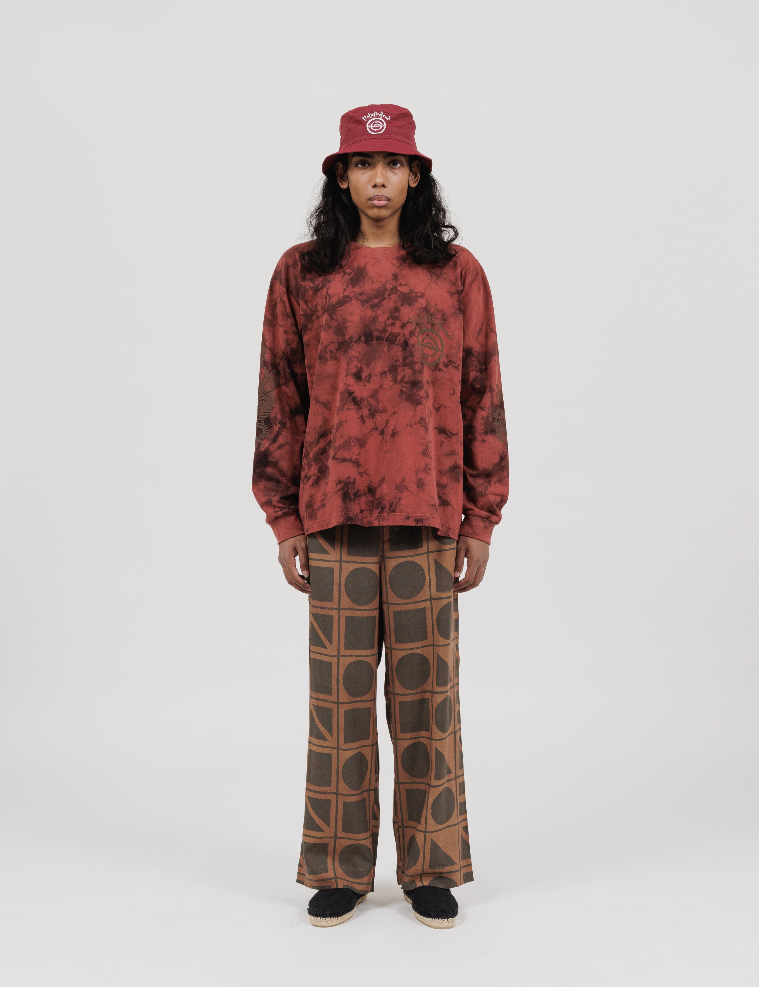 Ouroboros Long Sleeve T-Shirts (Sappan)