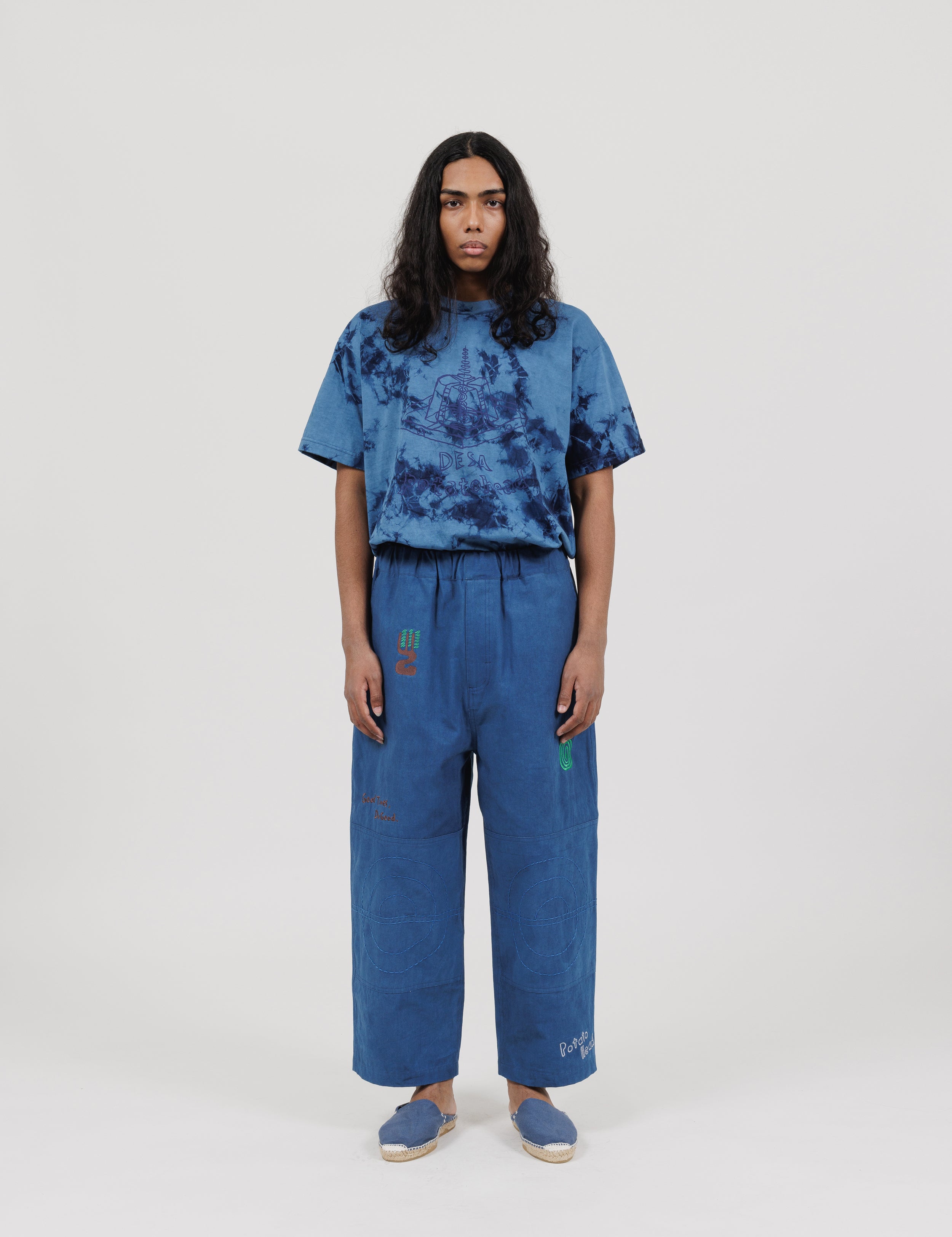 Desa Potato Head Short Sleeve T-Shirt (Indigo)