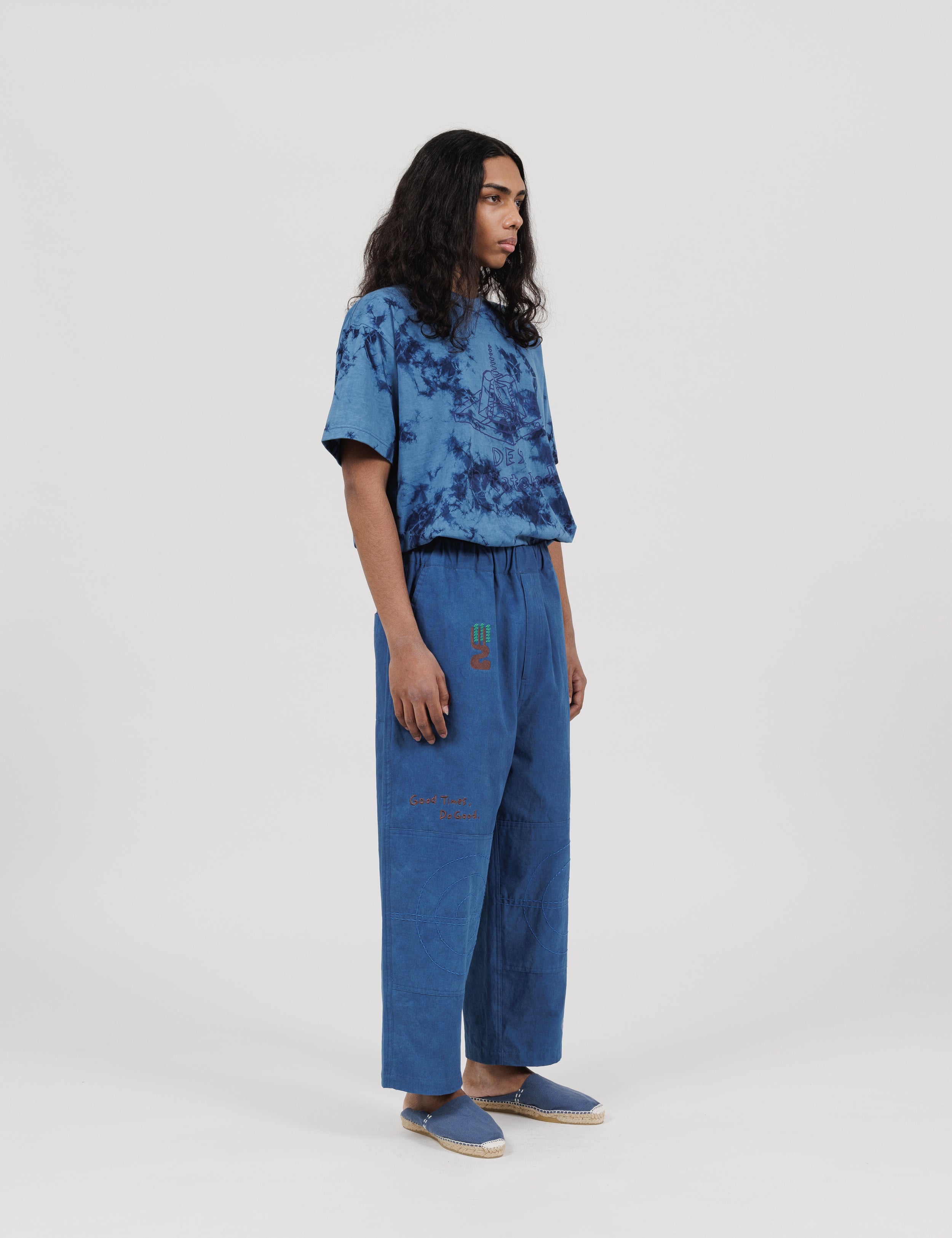 Desa Potato Head Short Sleeve T-Shirt (Indigo)