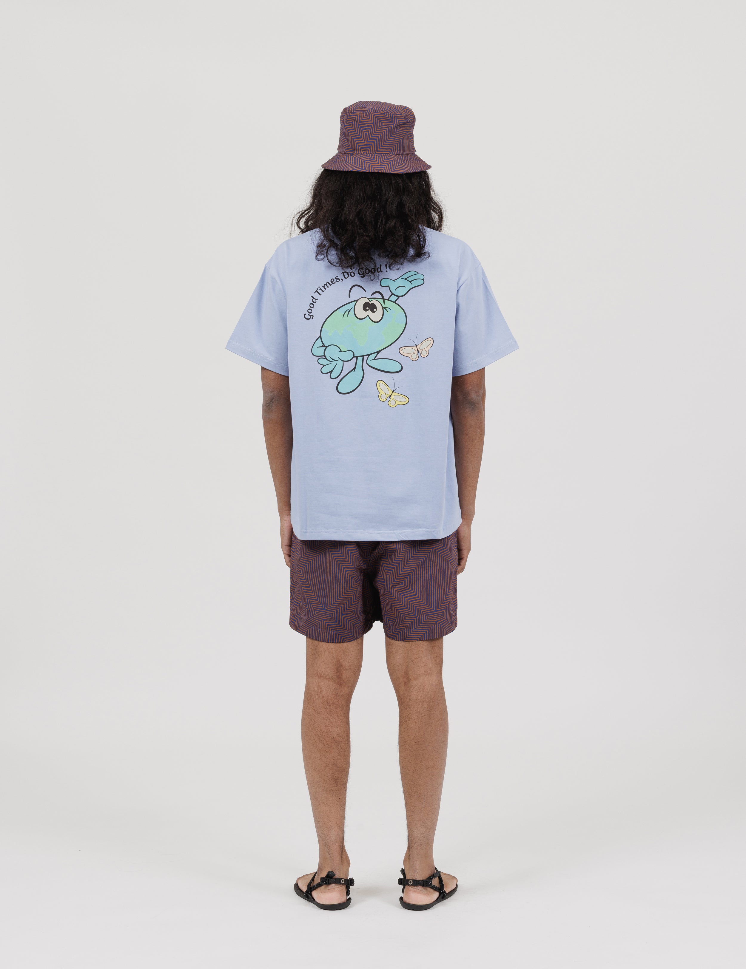 Eco Friends-Bli Made Short Sleeve T-Shirts (Watery)