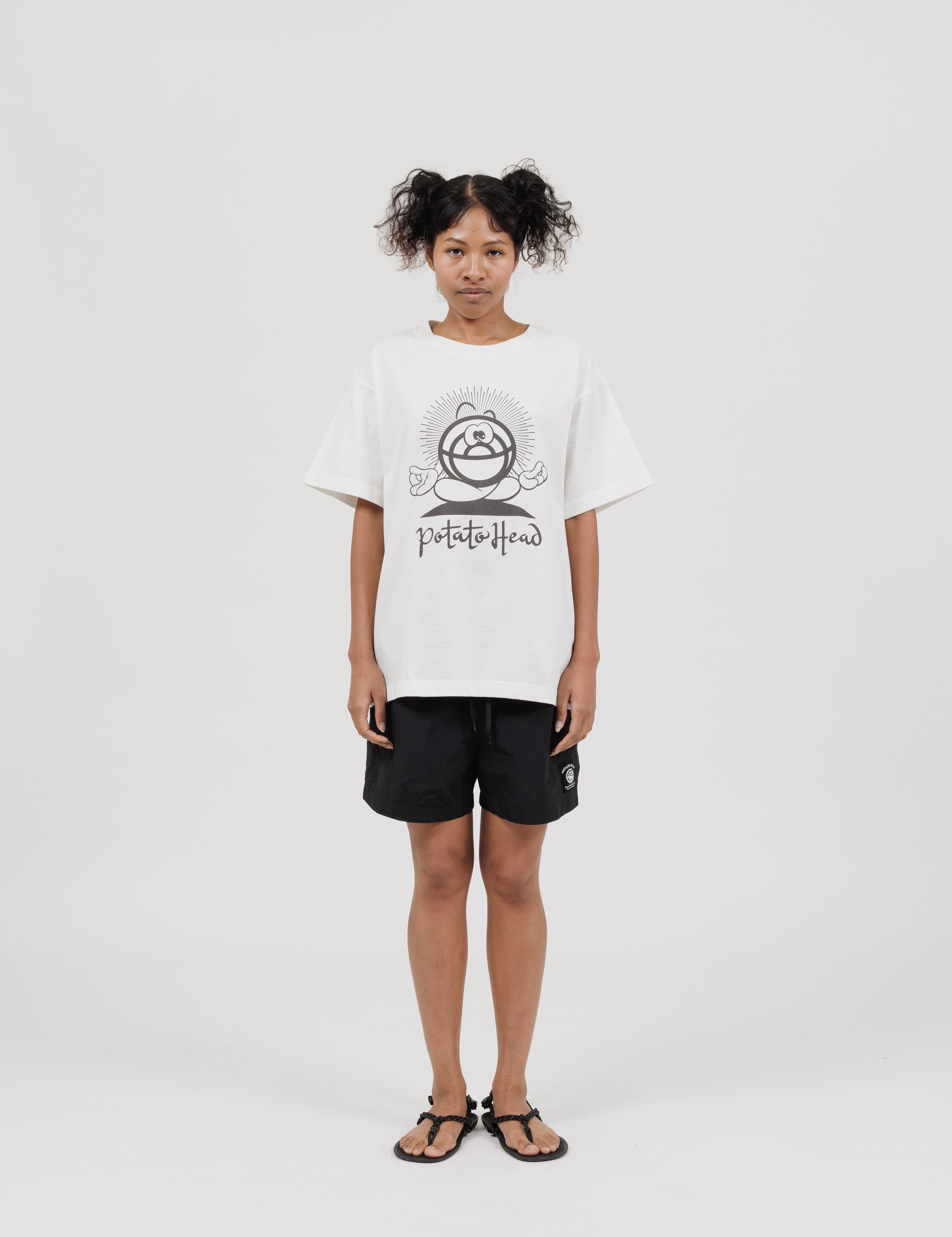 Chakra-Bli Made Short Sleeve T-Shirts (Off White)