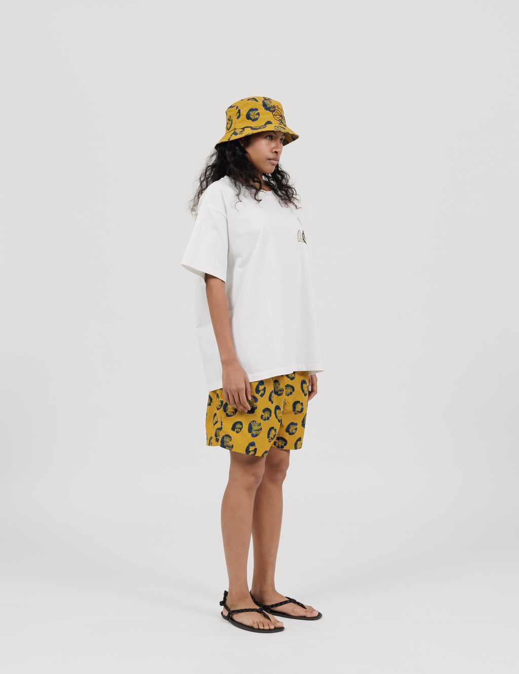 Eco Friends-Bli Made Short Sleeve T-Shirts (Off White)