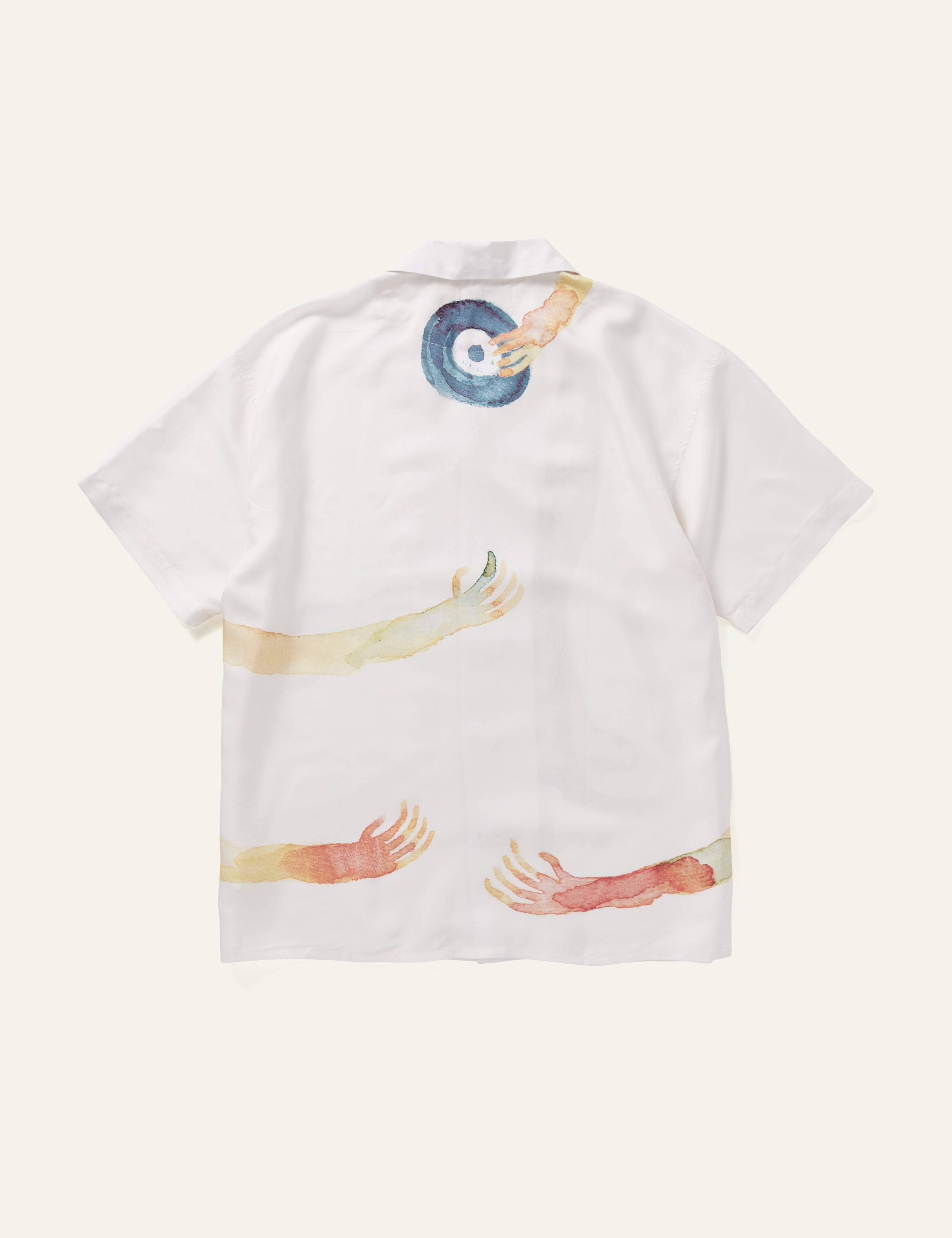 Bali's Monkey Short Sleeve Shirt (Off-White)