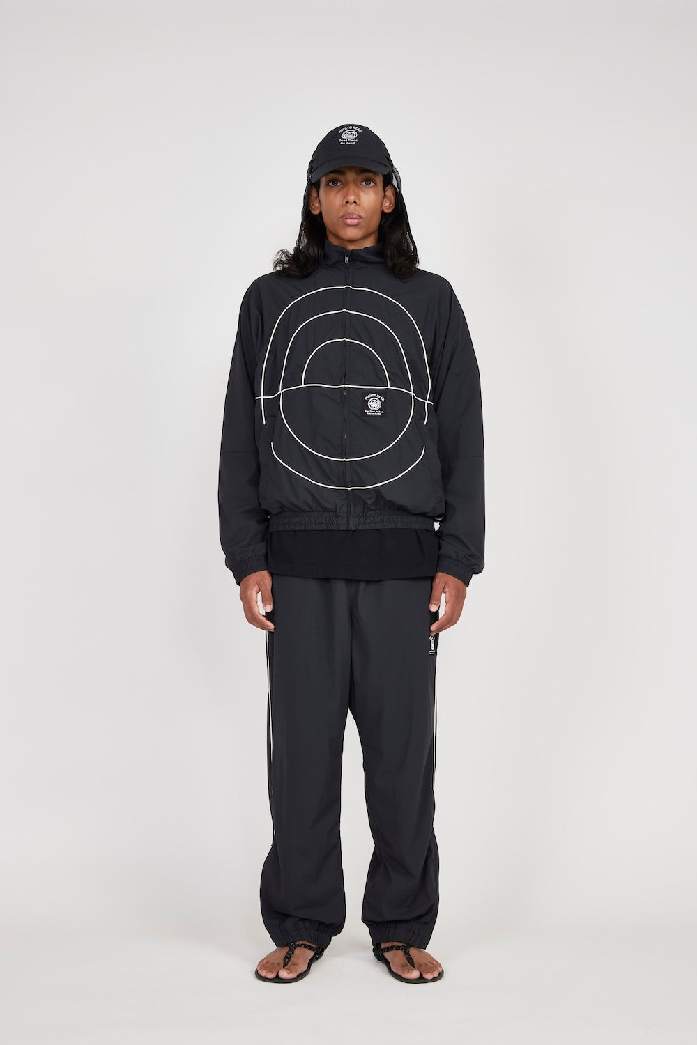 Nylon Track Jacket