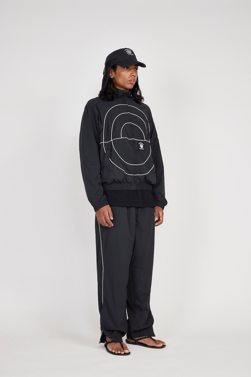 Nylon Track Jacket