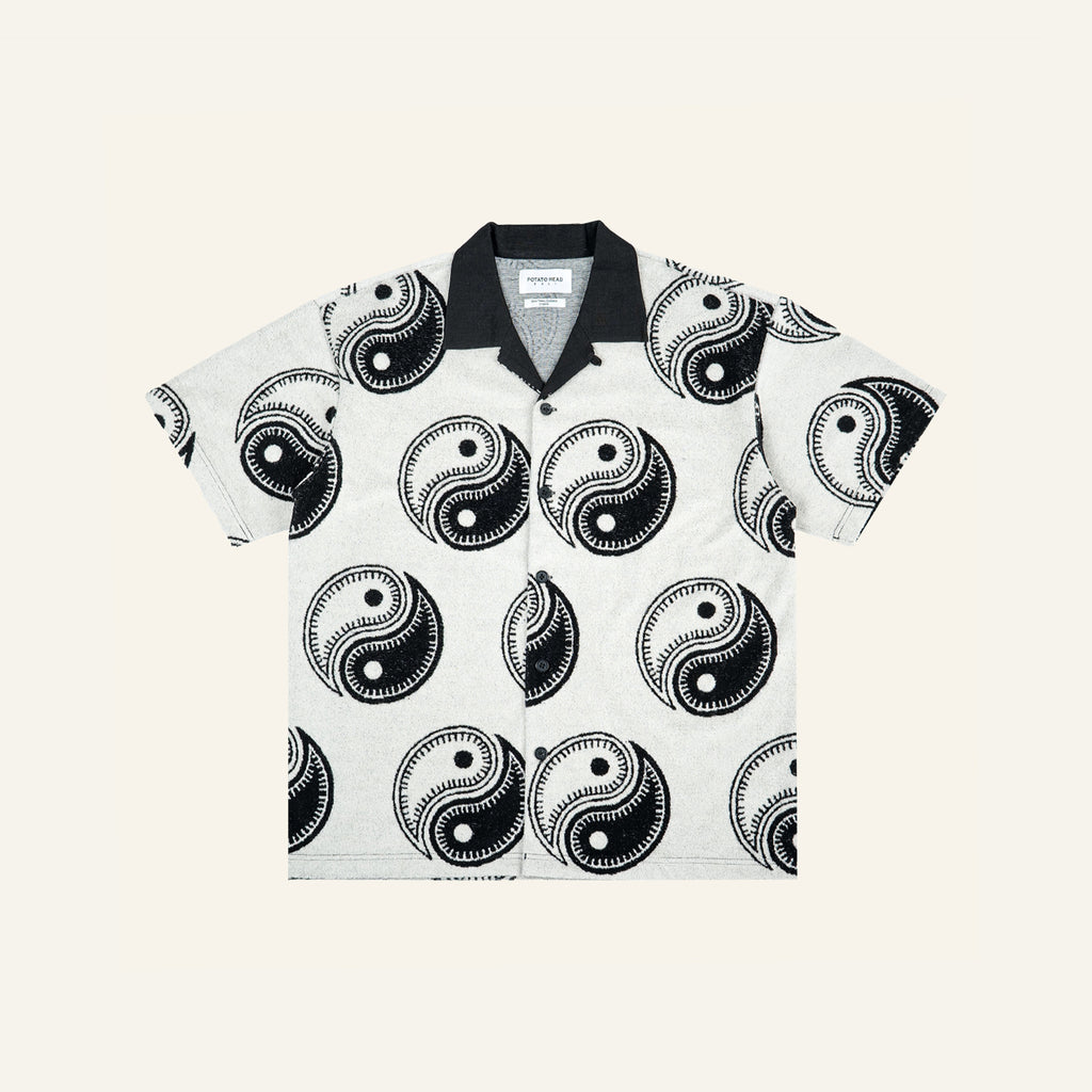 Yin Yang Beach Pile shirt (Black)