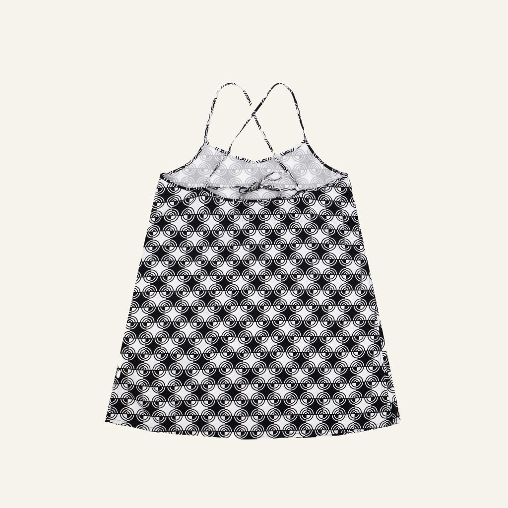 Monogram Slip Dress