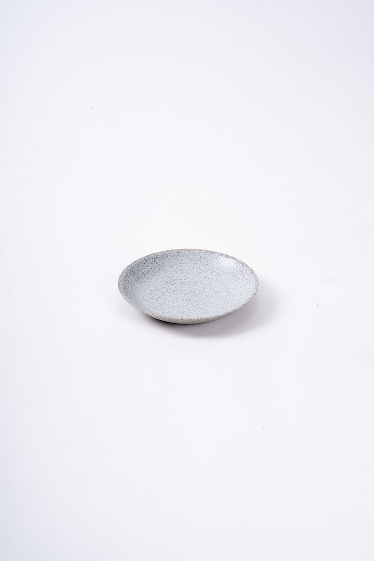 Ceramic Medium Plate Light Stone