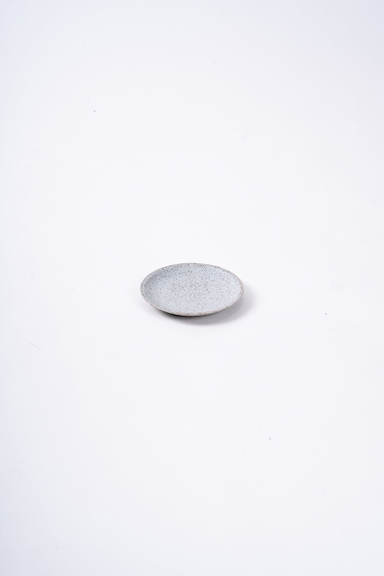 Ceramic Small Plate Light Stone