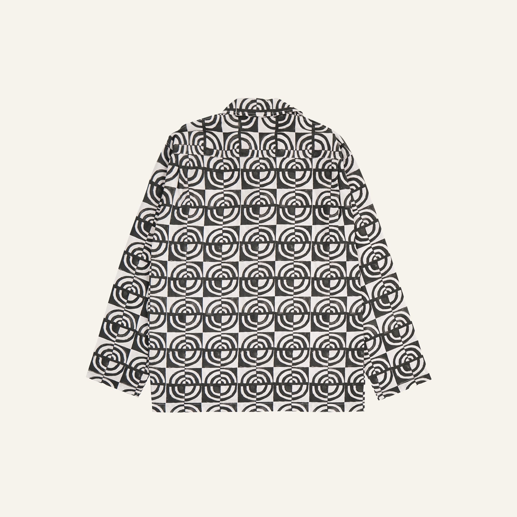 Monogram Block Print Sack Jacket