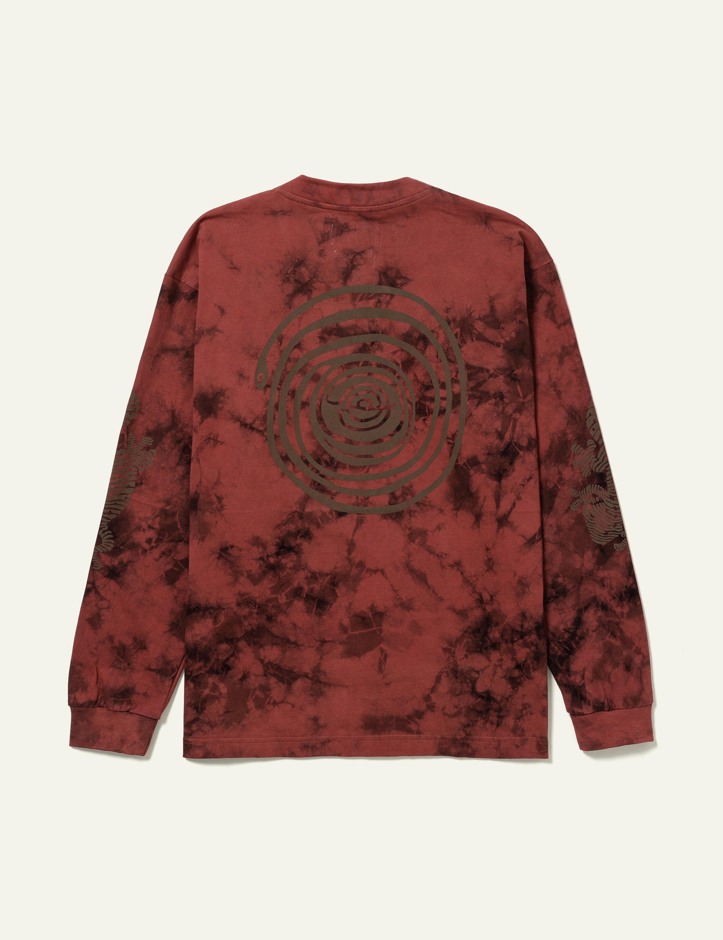 Ouroboros Long Sleeve T-Shirts (Sappan)