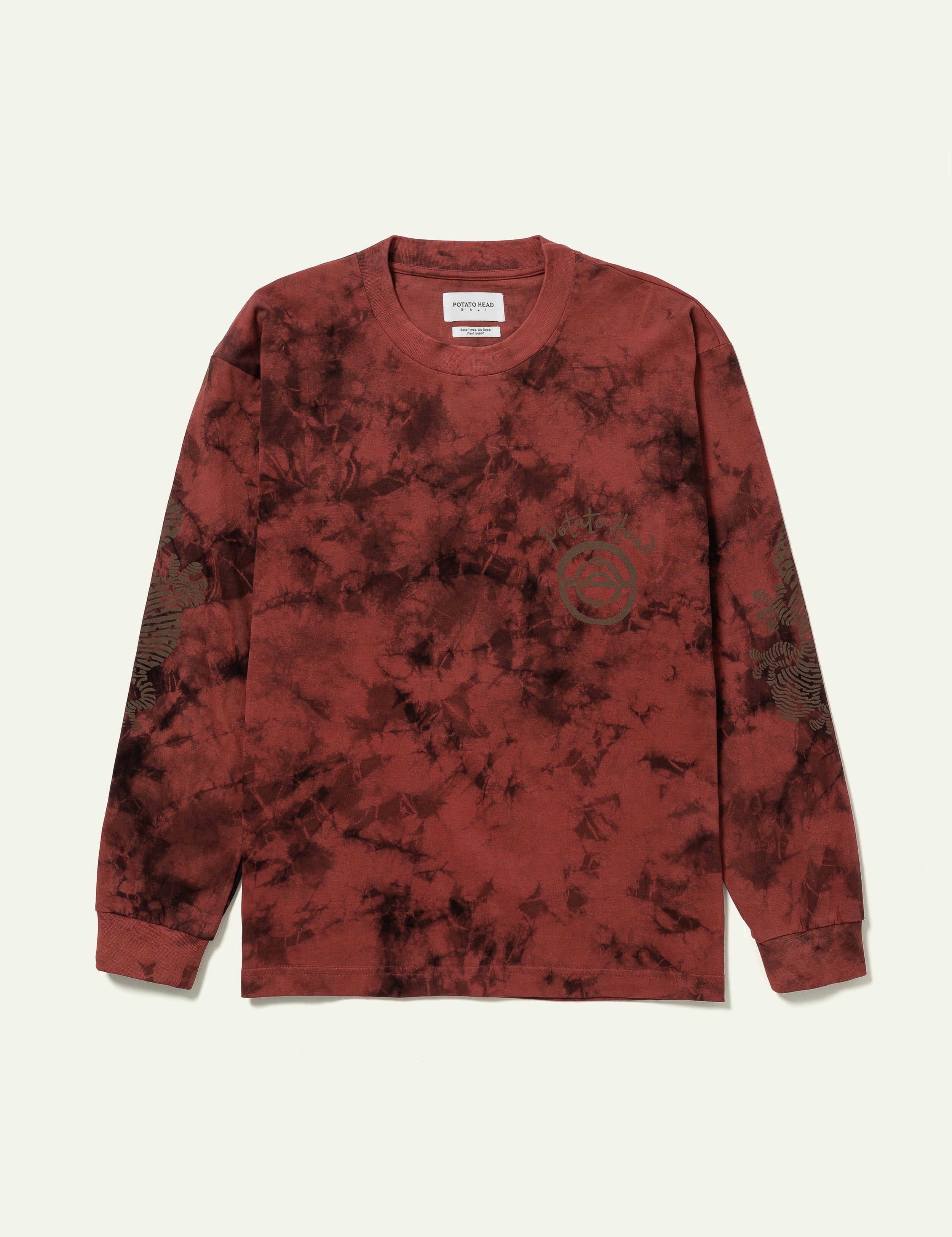 Ouroboros Long Sleeve T-Shirts (Sappan)