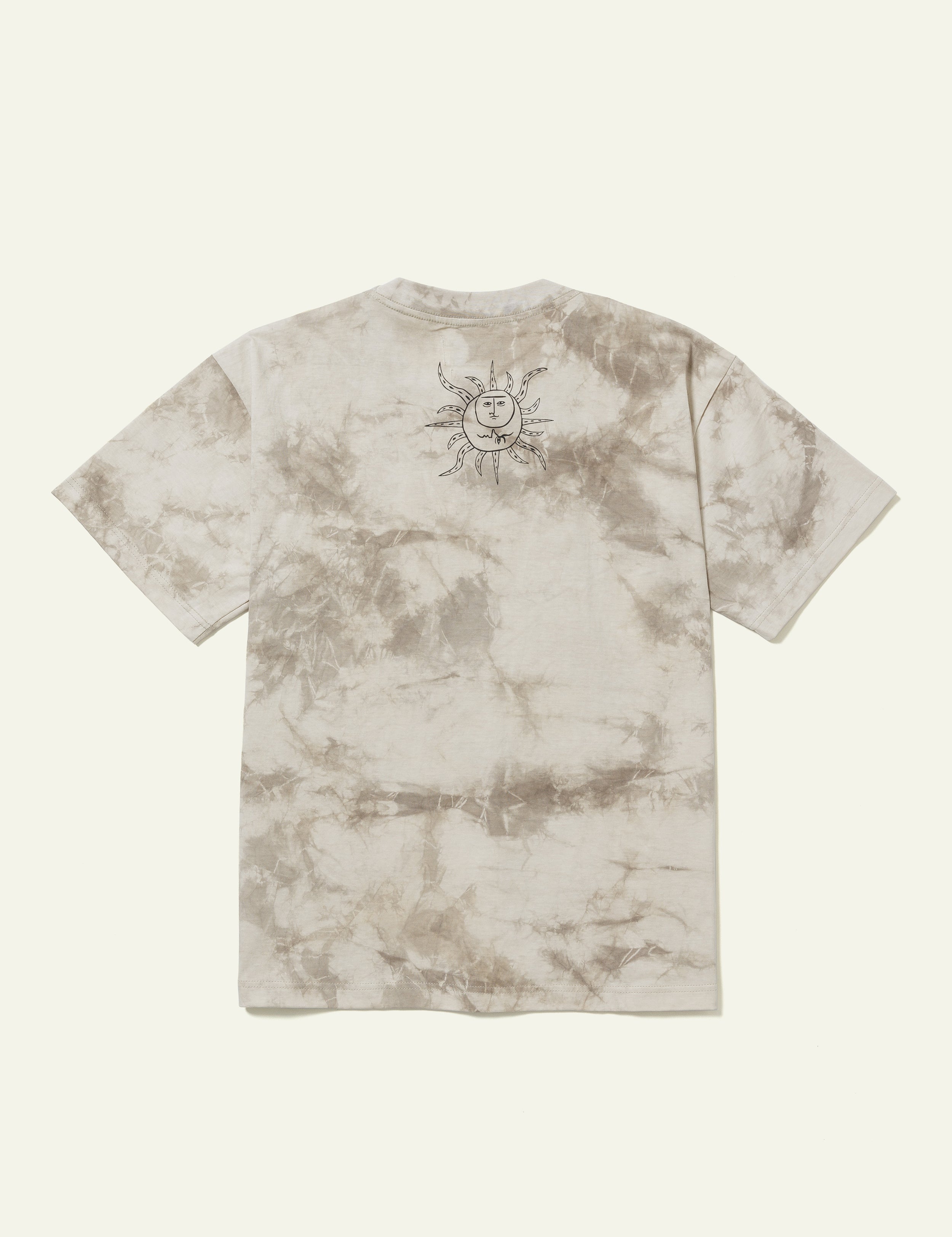 Desa Potato Head Short Sleeve T-Shirt (White x Light Grey)