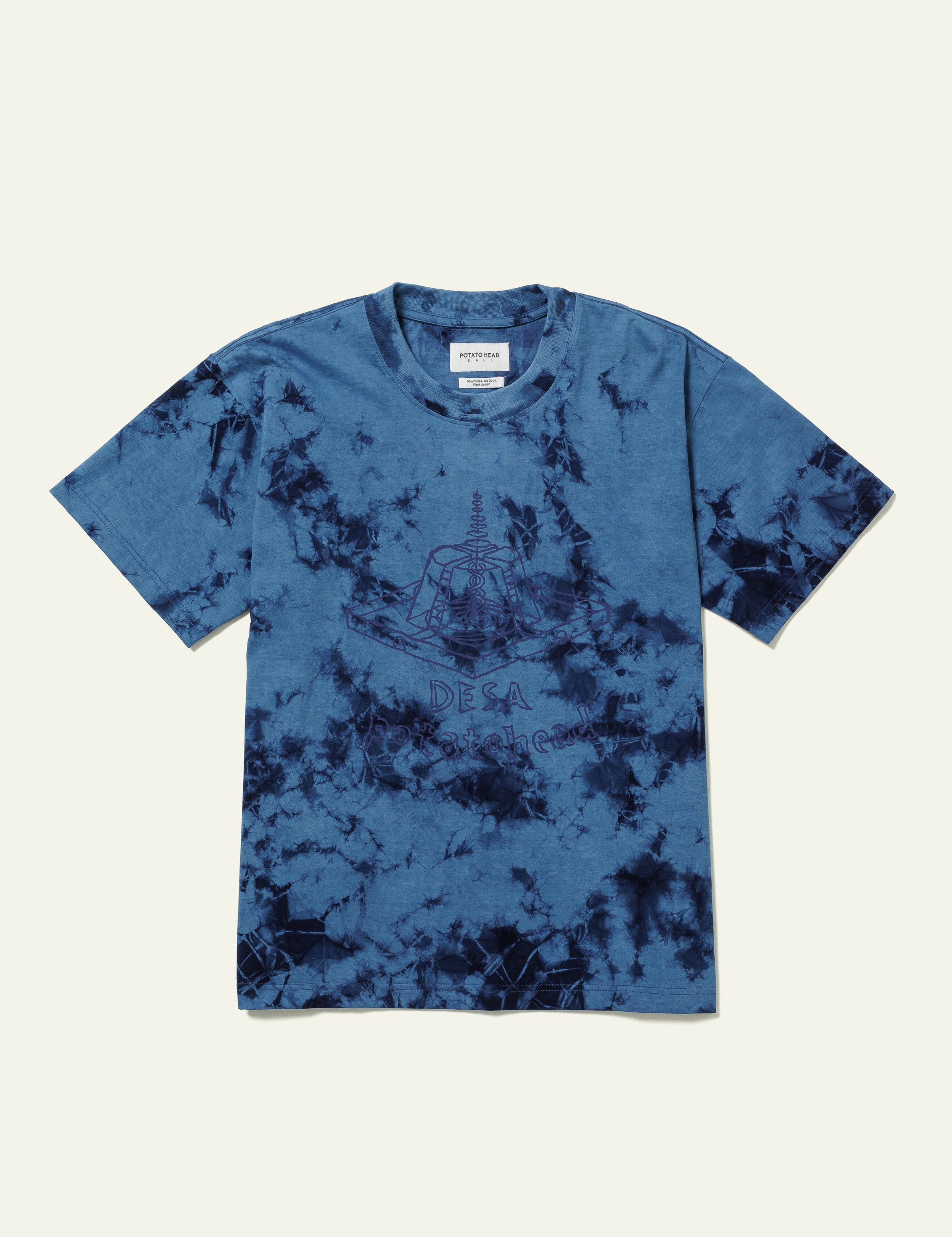 Desa Potato Head Short Sleeve T-Shirt (Indigo)