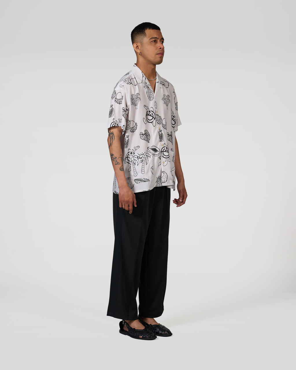 Tropical Fruit Short Sleeve Shirt