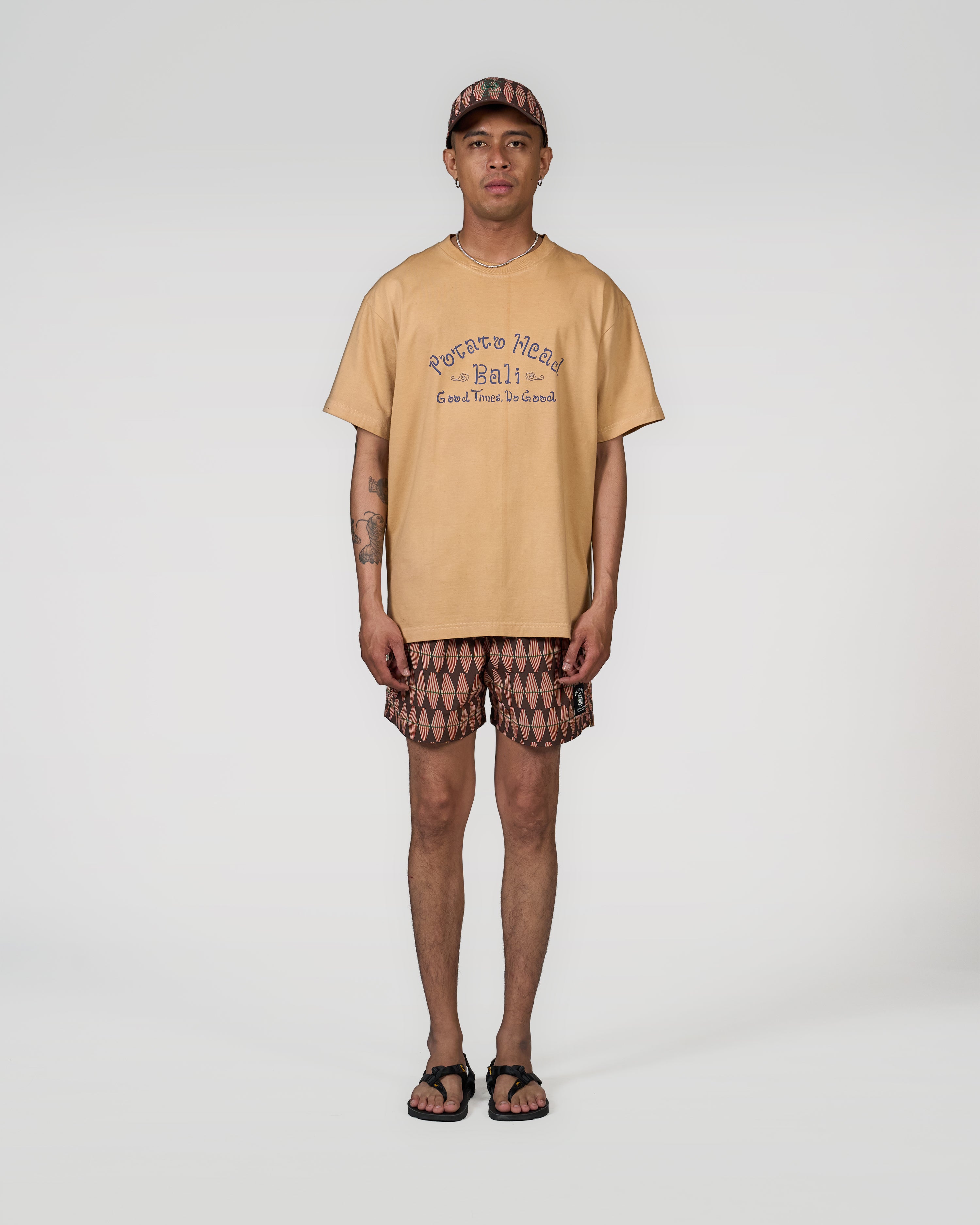 Swim Short Geometric