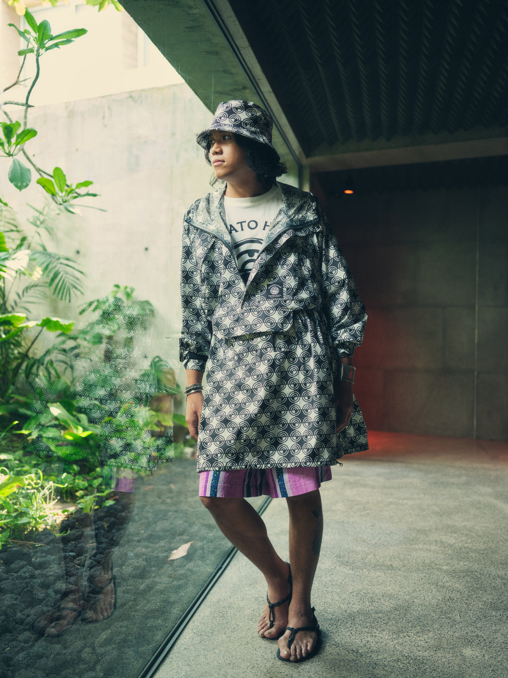 Monogram Bucket Hat