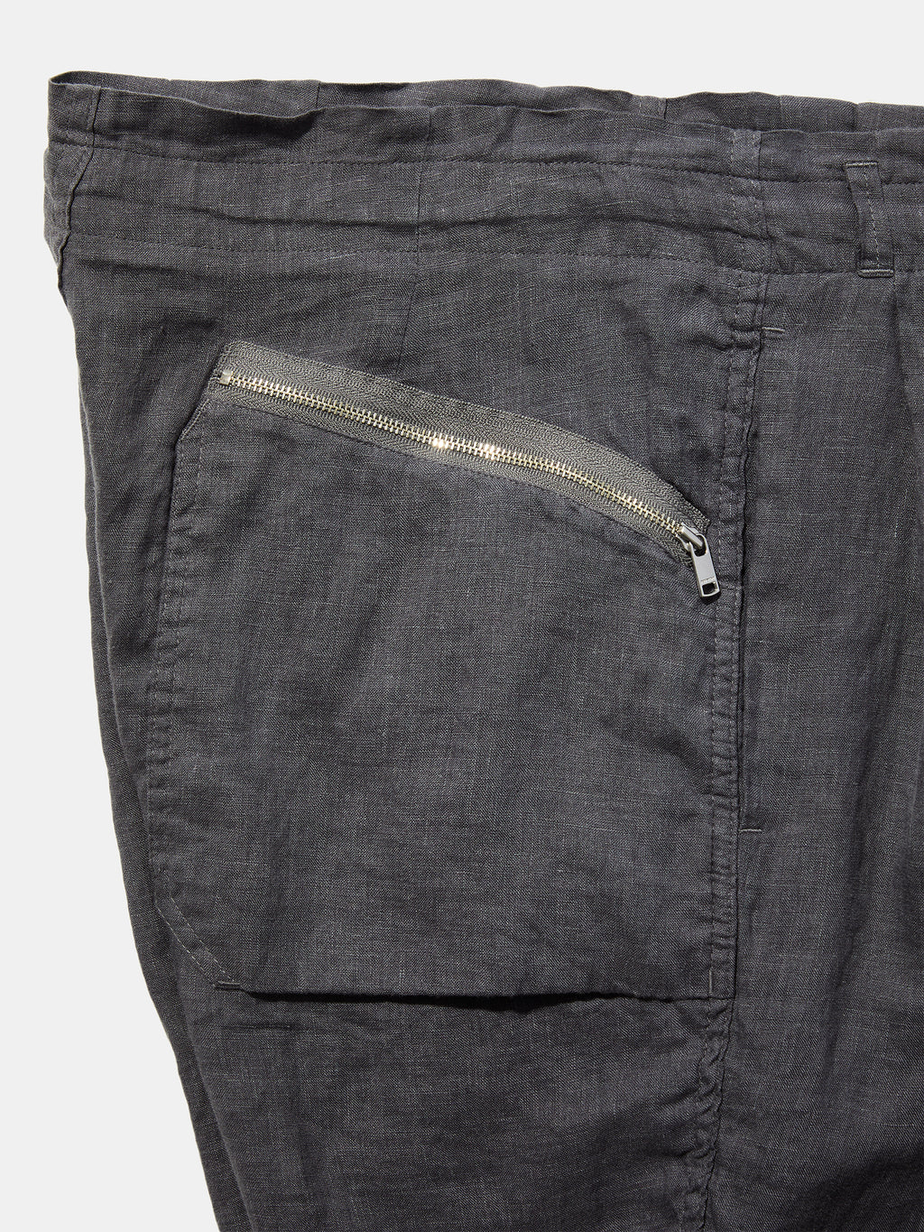 Potato Head × Rostarr × Nonnative Dweller Easy Shorts Linen Canvas Gray