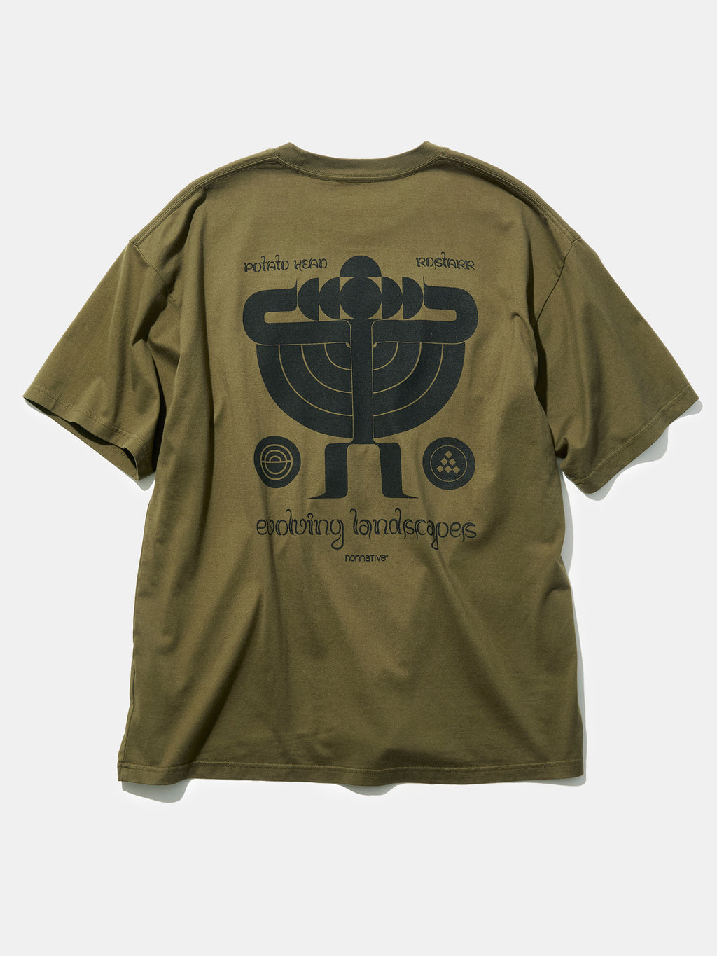 Potato Head × Rostarr × Nonnative SS T-Shirt Olive