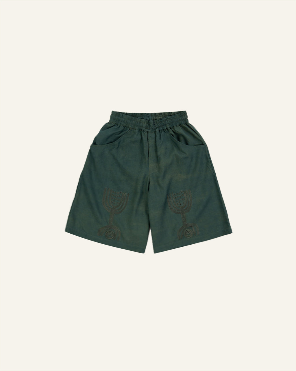 Seeds of Life Shorts Olive