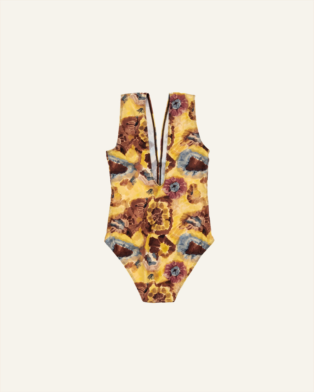 Pattern Swimsuit Tie Dye