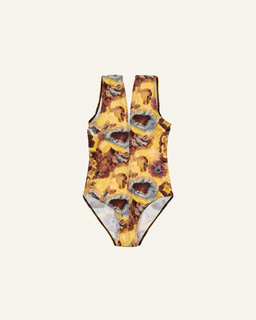 Pattern Swimsuit Tie Dye