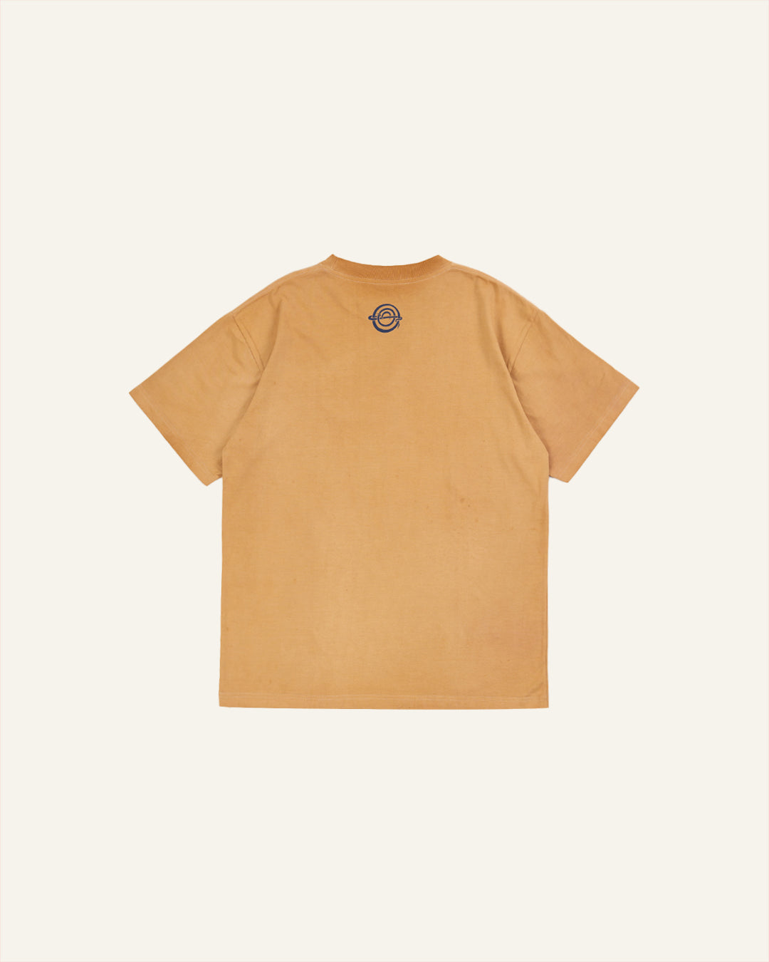 Logo Short Sleeve T-Shirts Beige