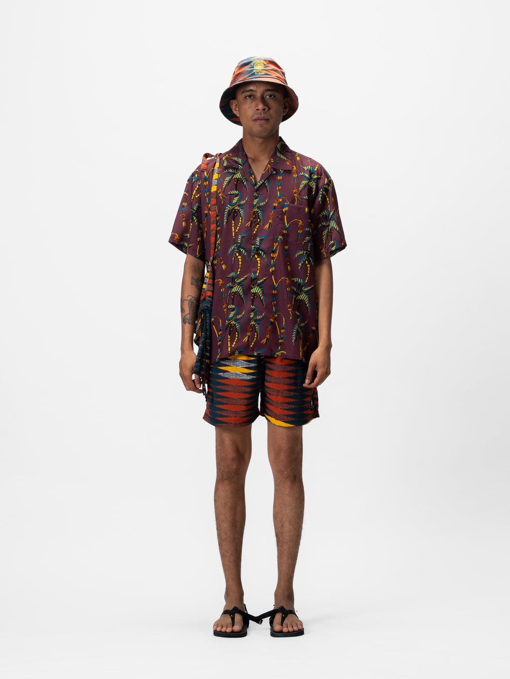 Bucket Hat Totem Stripe