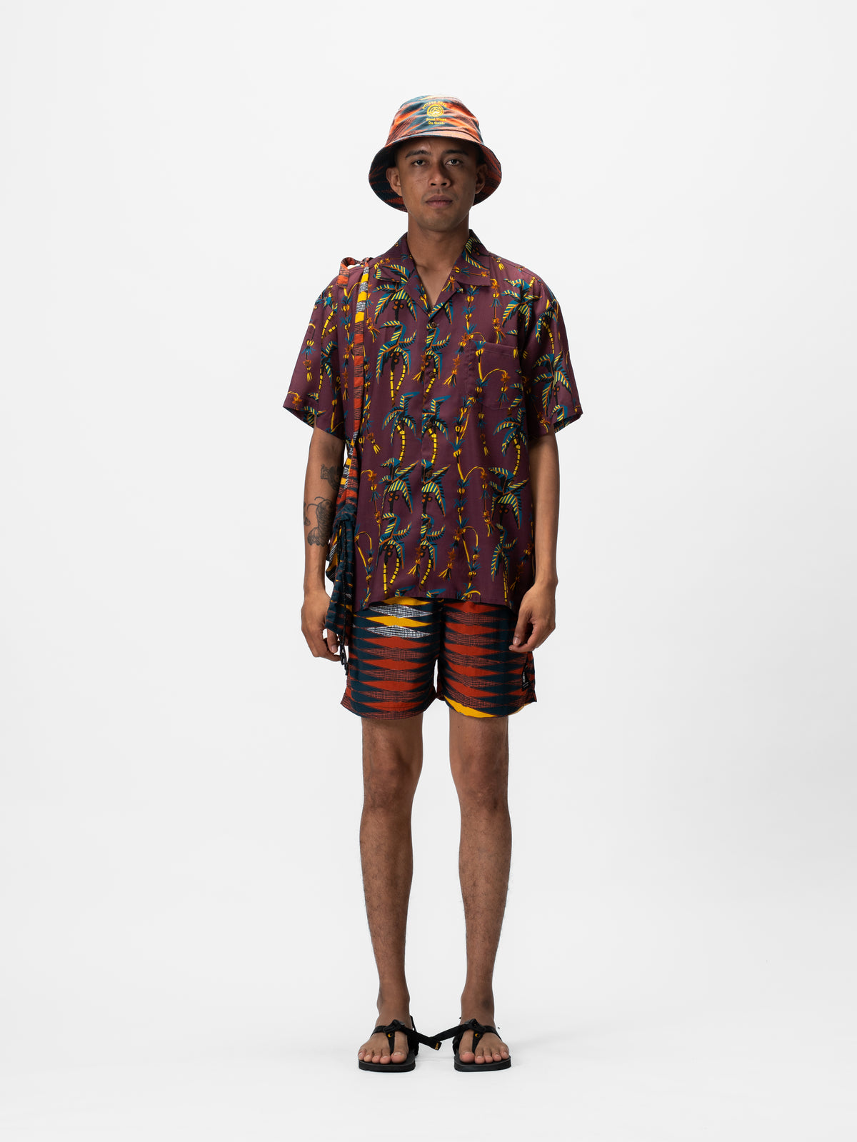 Bucket Hat Totem Stripe