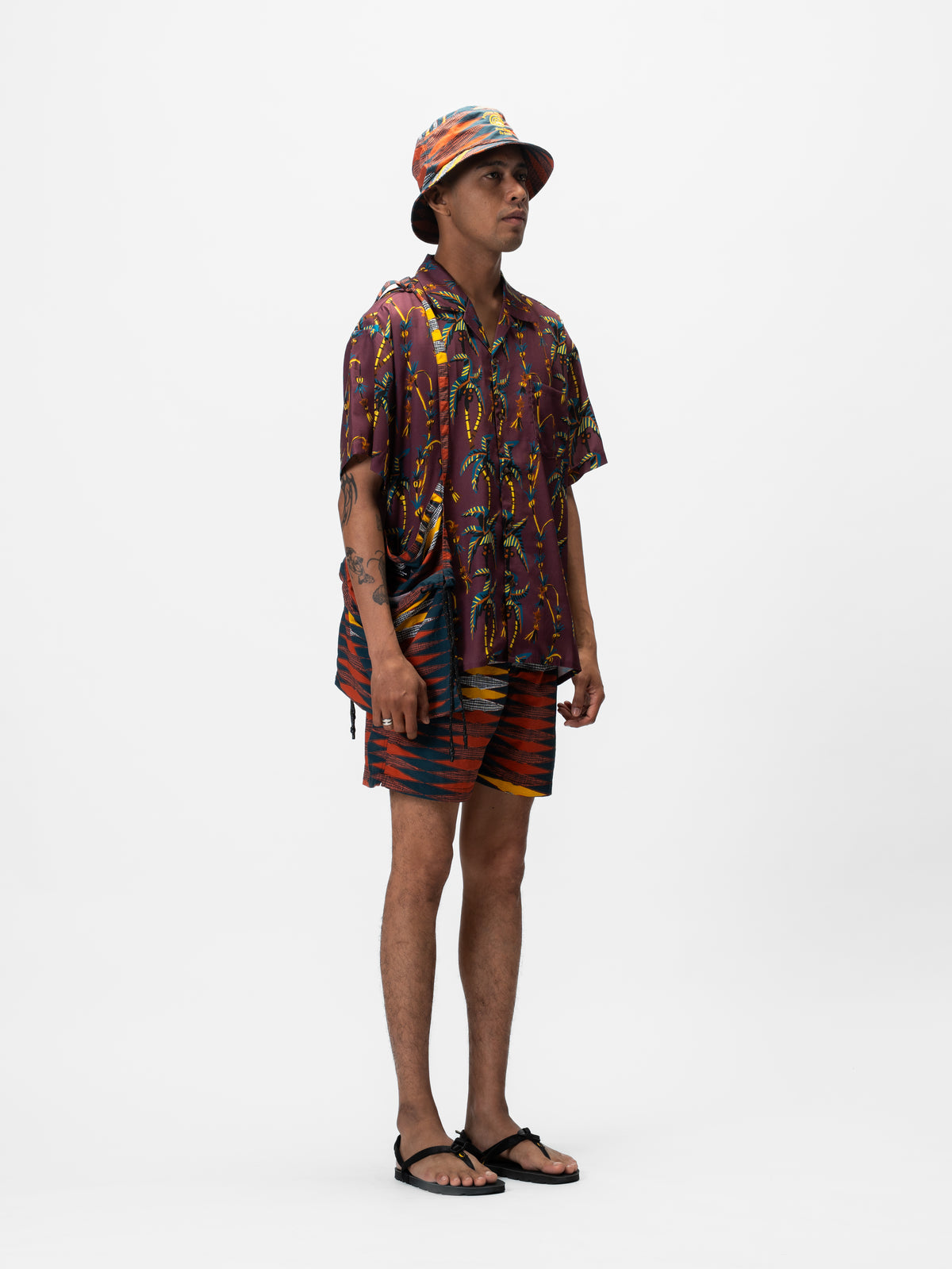 Bucket Hat Totem Stripe